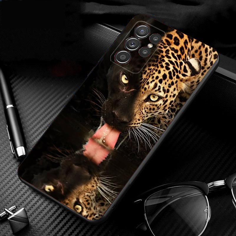 LeopardWild Animal Phone Case For Samsung Galaxy S25 S24 S23 S22 S21 Ultra S24 S23 S22 S21 S25 Plus S24 S20 FE