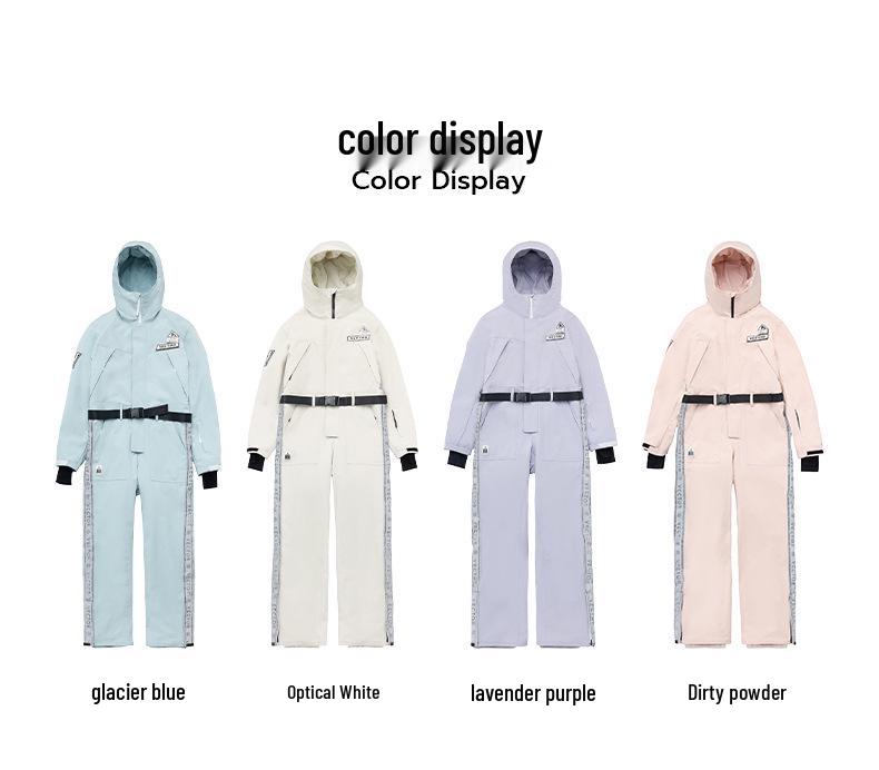 VECTOR Unisex Ski Suit: Warm, Windproof, Waterproof One-Piece Jumpsuit for Winter Outdoor Sports.