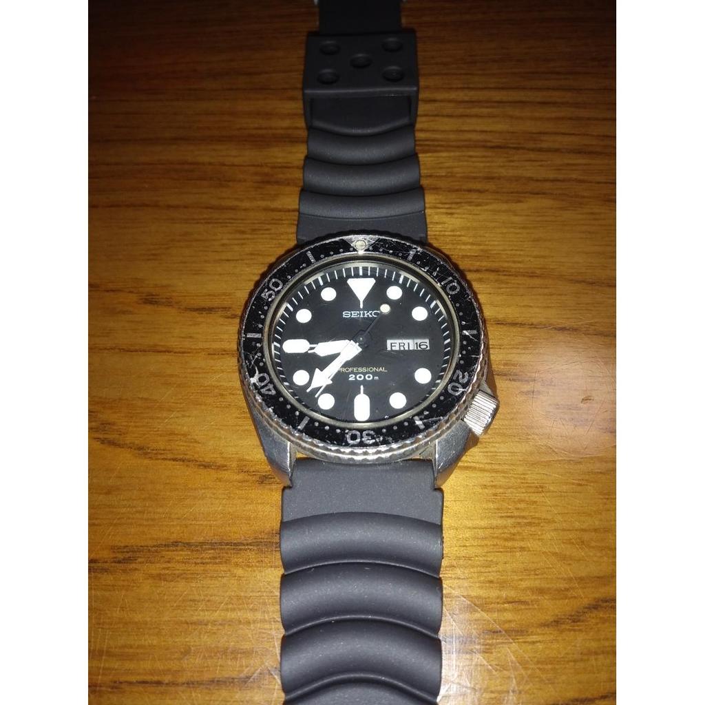 Used Seiko Diver Watch Professional 200m Masterpiece Rare Item!! 7C43-7010 1980s Saturation Diving Specification