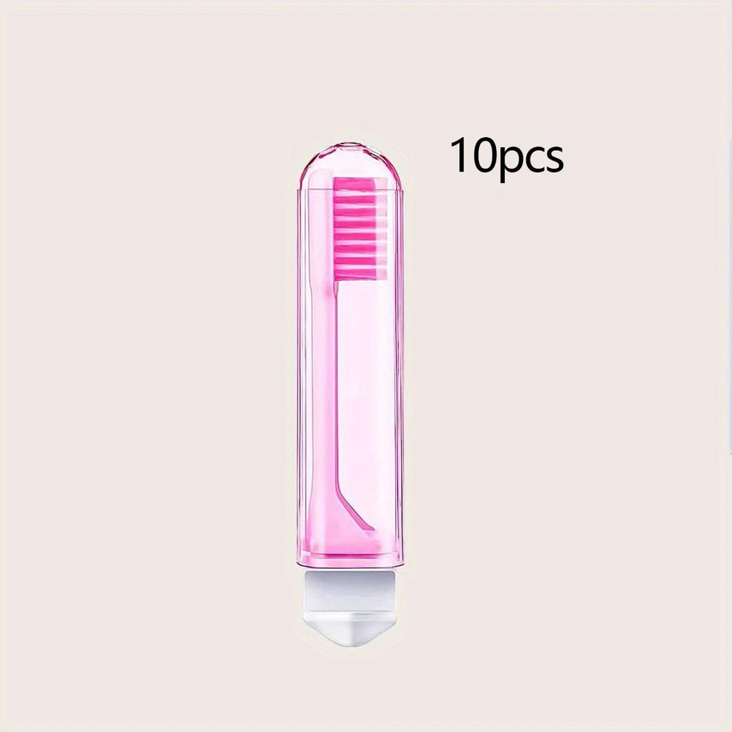 10pcs Travel Portable Folding Toothbrush Super Soft Bristle Toothbrush Fold Camping Hiking Outdoor Easy To Take Teethbrush