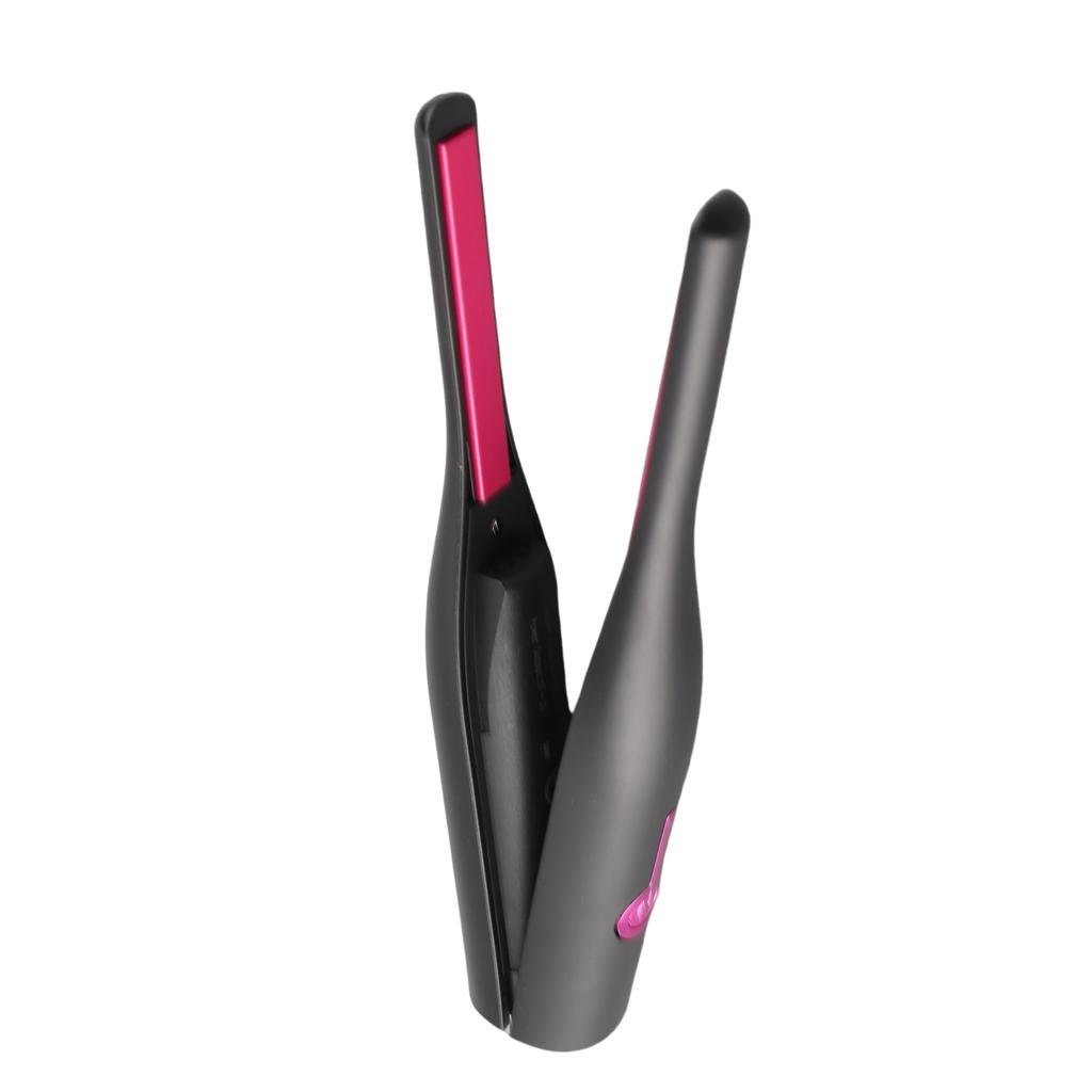 Pencil Flat Iron   Fast Heating Cordless Small Flat Iron Hair Straightener Curler for All Hair Types