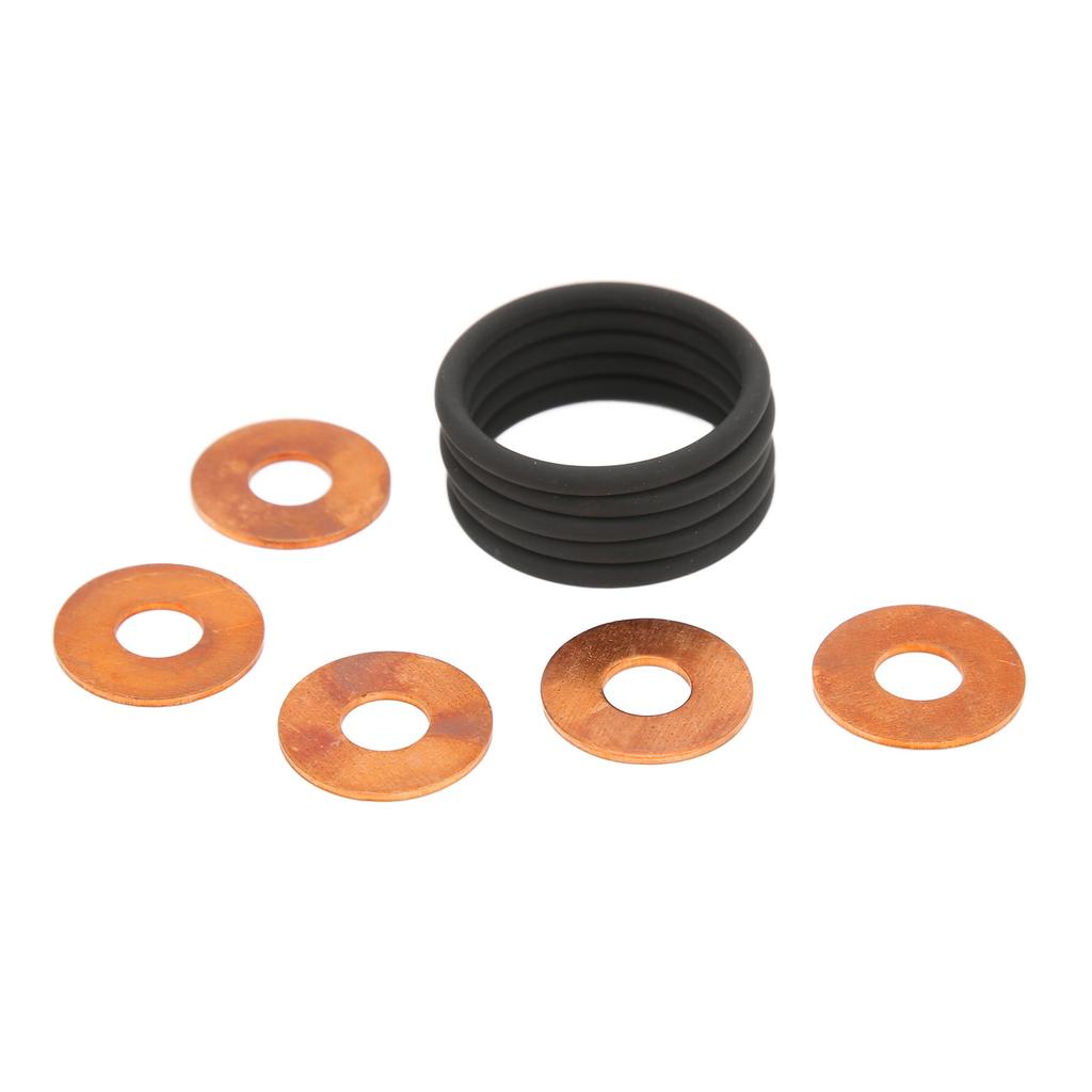 Fuel Injector Sealing O Rings Washers Set ERR6417 Replacement for Land Rover Defender TD5 1998‑2006