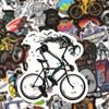 50 Stuks Mountainbike Stickers Waterdicht Buiten MTB Fiets Sticker Cool Voor DIY Laptop PC Telefoon Skateboard Bagage Hete Verkoop