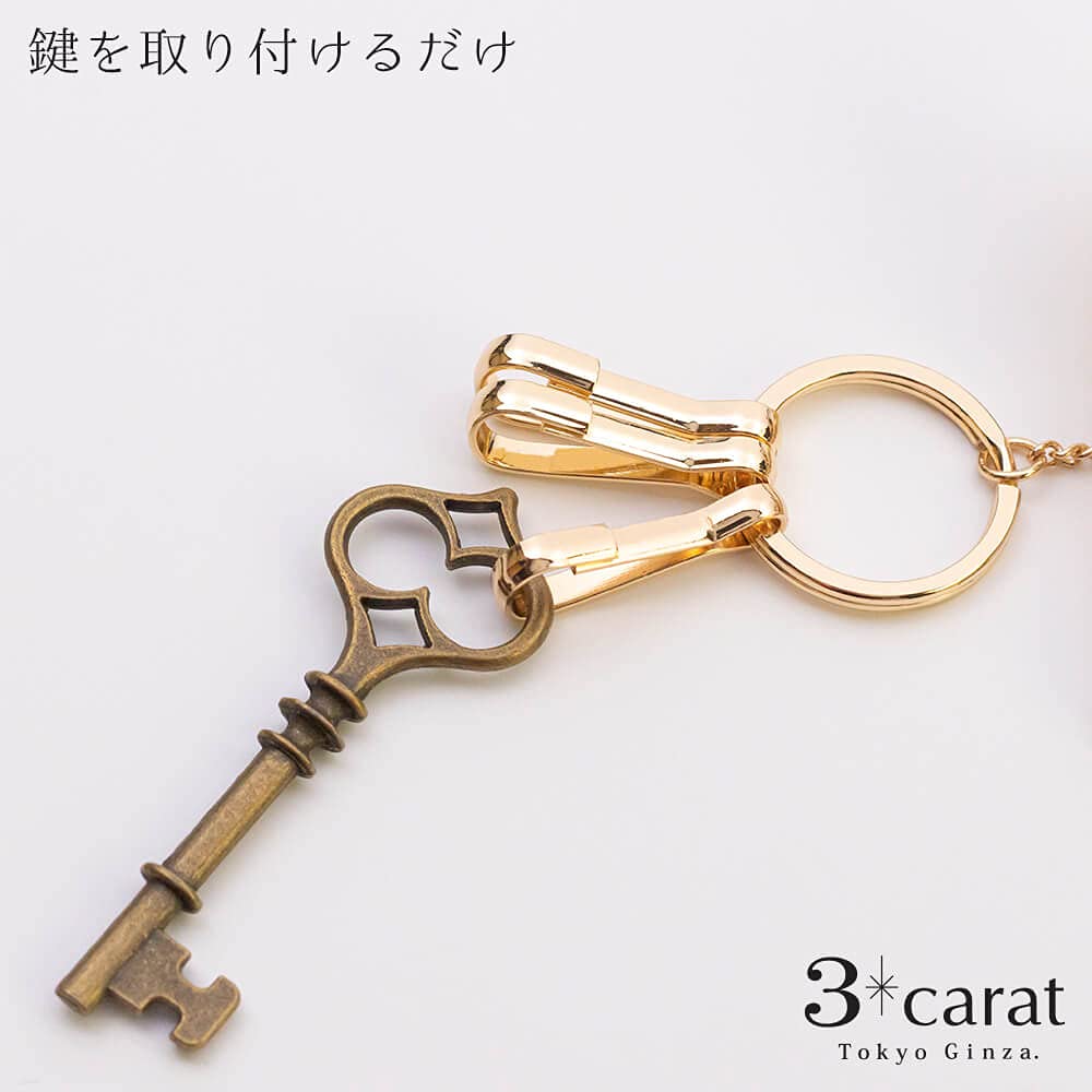 3carat PEANUTS Bag Key Clip Mini Snoopy and Cherry Blossoms Key Clip Key Holder Bag Charm Snoopy Goods