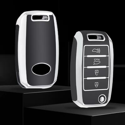Fashion Tpu Car Flip Key Case Cover Shell For Kia Rio 3 Ceed Cerato K2 K3 K4 Sportage Picanto Optima Sorento Forte Stinger