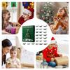 Countdown To Christmas Calendar Acrylic 2D Fighter Home Decor Christmas Advent Countdown Calendar With 24 Aircraft Pendant For