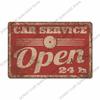 Vintage Route  Metal Sign Retro Garage Wall Art Decor xcm