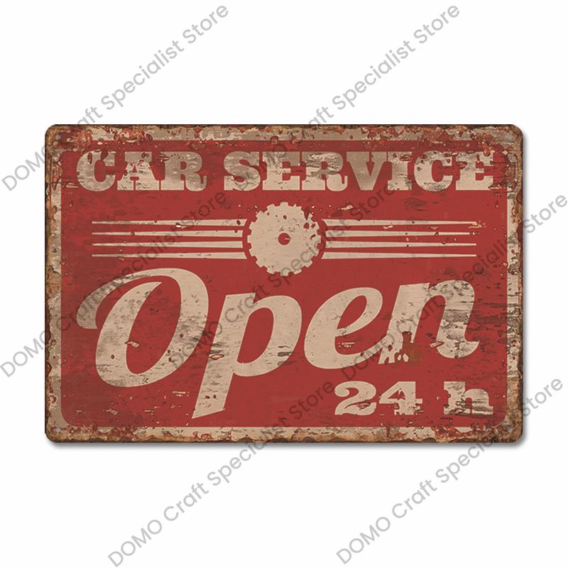 Vintage Route  Metal Sign Retro Garage Wall Art Decor xcm