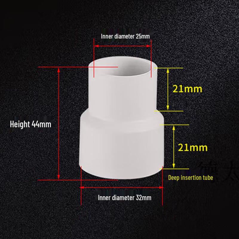 PVC Straight Reducer Connector