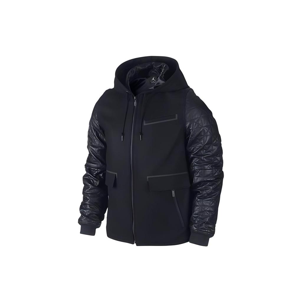 Jordan Sports Hooded Jacket Men Jackets Black 637482-010