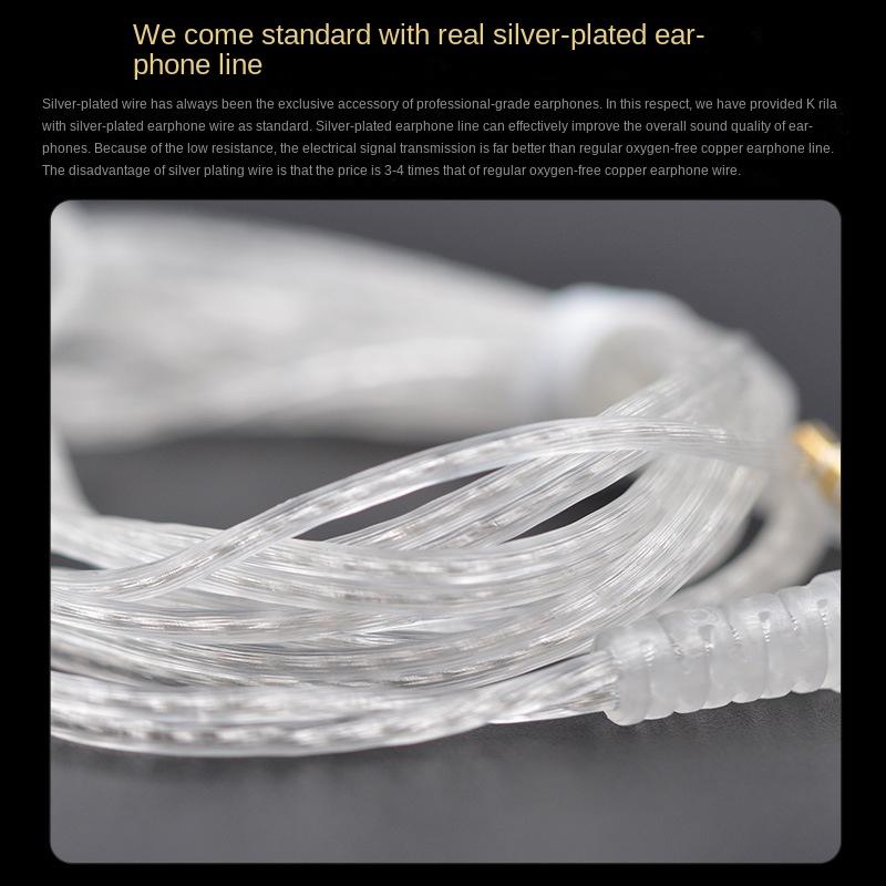 KZ Krila The Tuning Sound Ring Iron In -ear Headset Moving Iron Music HIFI Stage Monitoring Wired Headphones