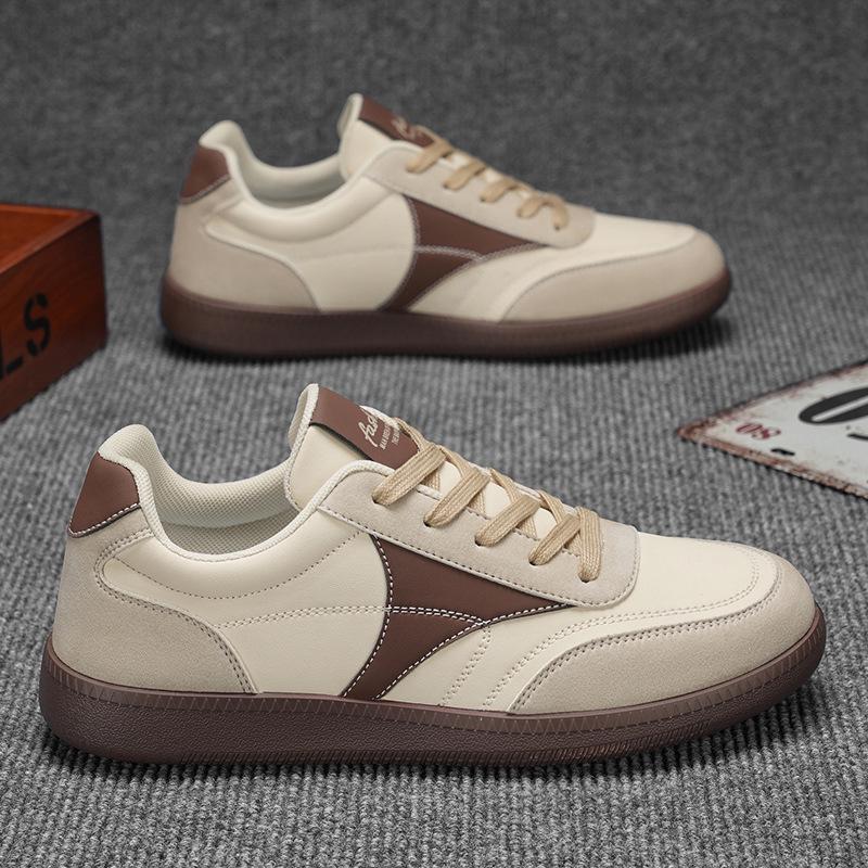 Men's Spring 2025 Trend: Versatile Thick-Soled Non-Slip Casual Skate Shoes