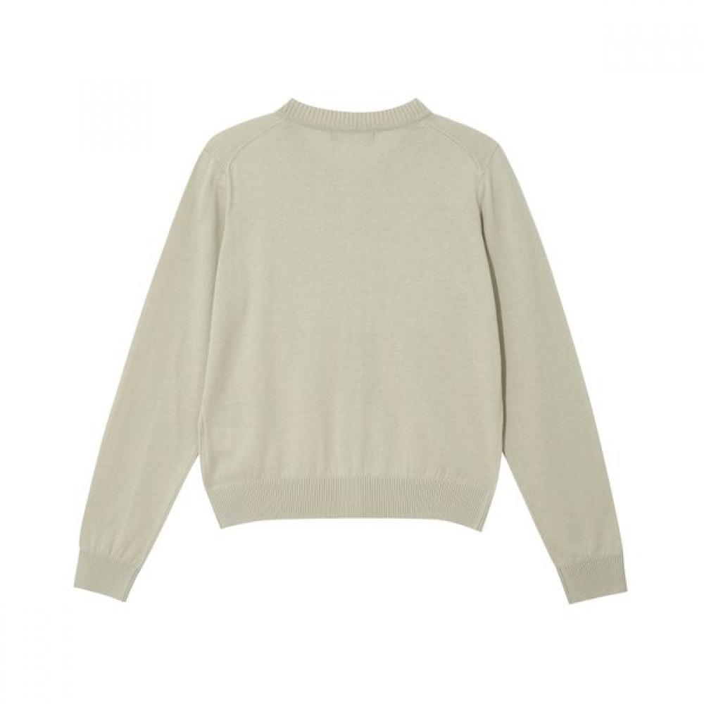 KANGOL Cárdigan de Punto para Mujer 1918 Crudo