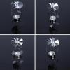 1pcs  Silver Gold Candlesticks Rotating Romantic Rotation  Carrousel Tea Light Candle Holder Dinner Wedding Bar Party