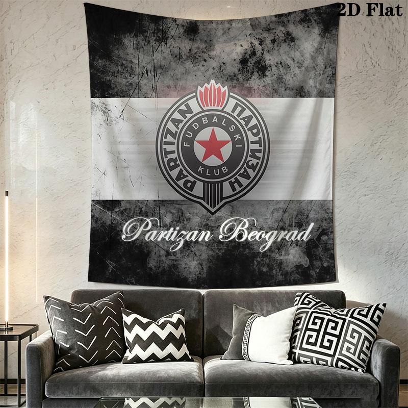 Partizan logo Wall Hanging Printed Fabric Blanket Decorative Tapestries for Bedroom Living Room Home Decor