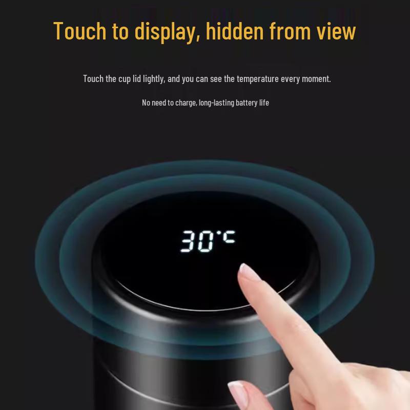 Premium Business Gift Set: Smart Thermos, Neck Massager & Hair Dryer