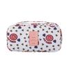 Waterproof Portable Patterned Travel Underwear Bra Storage Bag Organizer Pouch for Lingerie Small Items with Zipper Closure