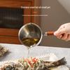 304 Stainless Steel Anti-Splash Oil Pot - Mini Kitchen Oil Pouring Pot for Hot Oils