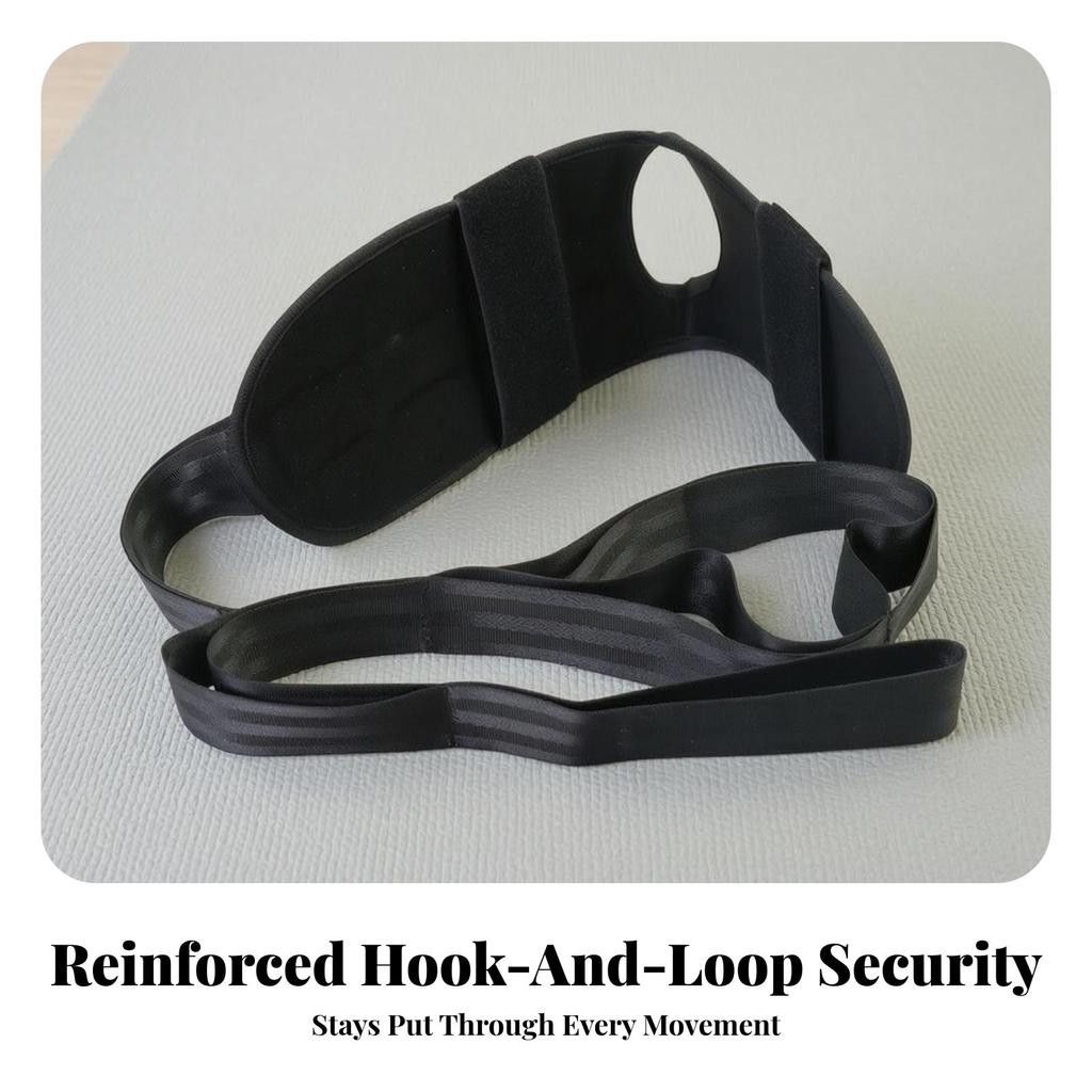 Stretching Strap with Loops Comfortable Leg Aid Sturdy