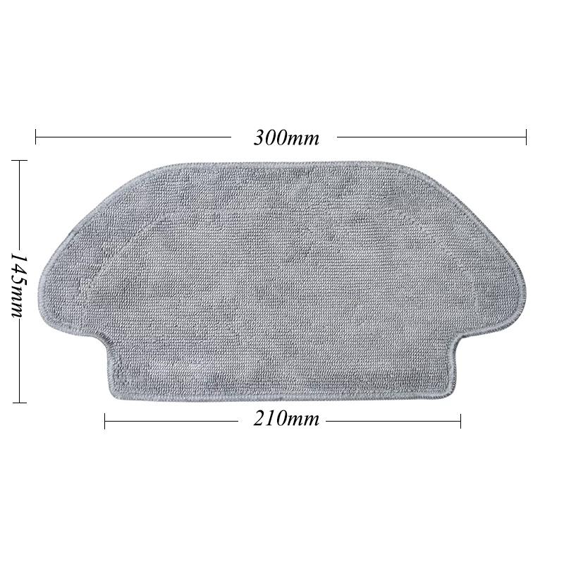 Mop Cloth For Xiaomi Mijia LDS / STYTJ02YM / Conga 3490 Viomi V2 PRO V3 SE Vacuum Cleaner Part Sweeper Dry Mop Parts Accessories