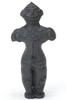 Hollow Clay Figurine in Medium Bisque Handcrafted by an for Protection from Easy and Prosperity (Excavated Hokkaido) (15cm) Replica, Artisan, Evil,