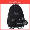 Splicing Blocking Color School Bag Large Capacity Backpack Cartoon Students Gift