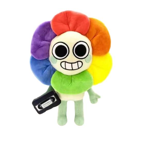 Pumpkin Plush Doll Soft Stuffed Animal Toy with PP Cotton Filling Huggable Skeleton Doll Cute Collectible Gift for Kids And Fans