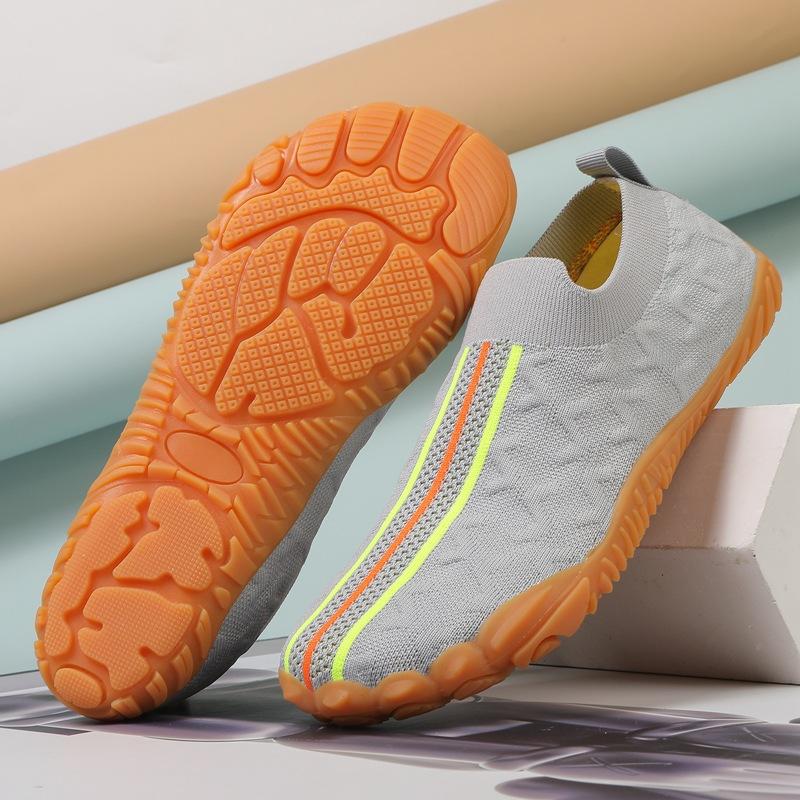 

Summer new high-elastic flying woven shoes men s casual shoes light and breathable shallow mouth shoes comfortable and soft board shoes 46