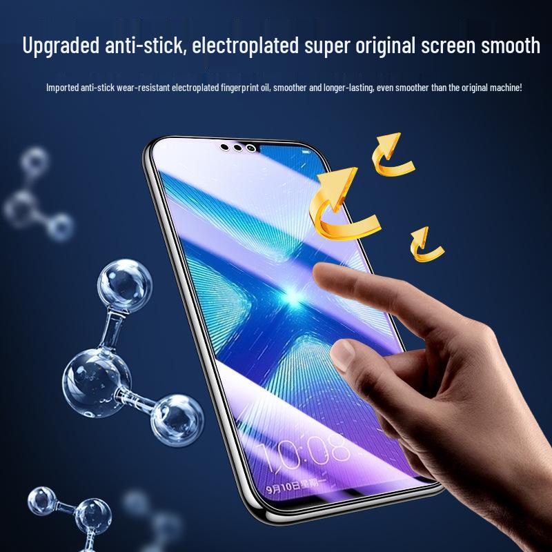 Honor 8x Tempered Glass Anti-Peep Full Edge Screen Protector with Eye Protection