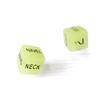 Luminous Erotic Dice Set - Cross-Border Sensual Game with Embossed Effects