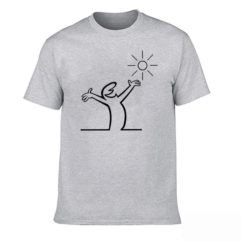 2026LigneUnisexe Été La Ligne T-shirt Unisexe Unisexe Coton Décontracté T-shirts Col Rond Badum T-shirts Manches Courtes Vêtements Impression