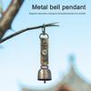 Outdoor Camping Bell Pendant Hook Design Jewelry Bell Keychain Pets Supplies Camping Tools Accessories for Atmosphere Decoration