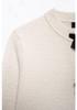 SHEIN Women's Autumn Bow Brooch Knitted Cardigan & Half Skirt Set: European-American Style.