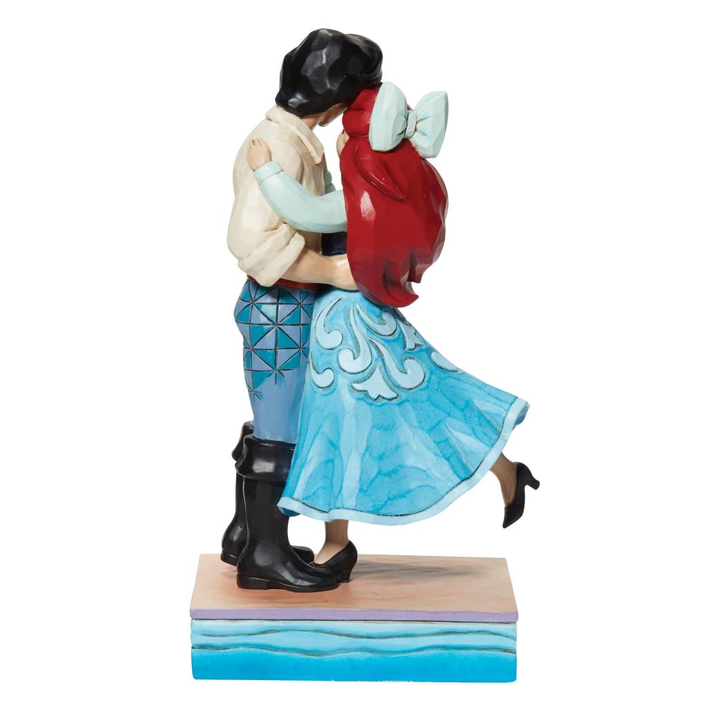 Jim Shore Enesco Disney Traditional 6013070 Prince Eric and Ariel Love Figurine Inch 7.5