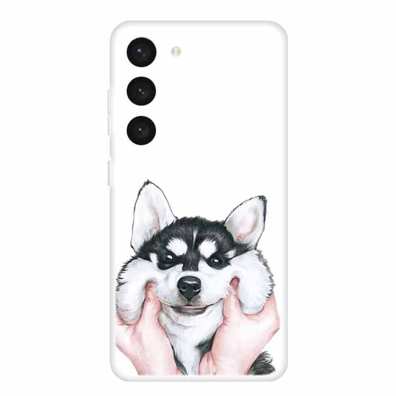 TPU Phone Case for Samsung Galaxy S23 Pattern Printing Slim Soft Shockproof Cover