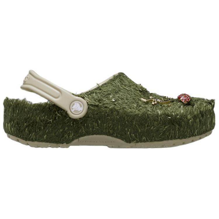 Crocs Klassisch Bequem Vielseitig Langlebig Niedrig geschnitten Freizeit schuhe Unisex Freizeit schuhe Grün 210686-3XE