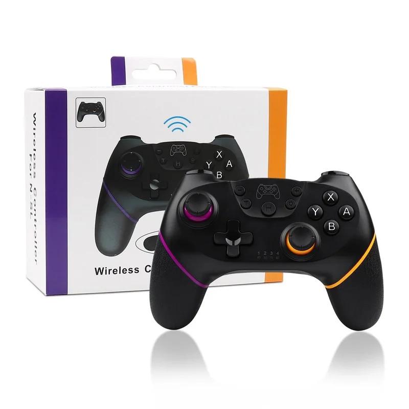 Upgraded with Macro Programming Wake Up Function Bluetooth-compatable Wireless Game Controller for Switch Pro Lite Oled Gamepad