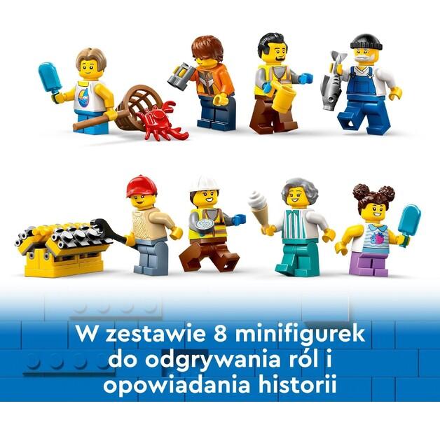 LEGO City 60422 Seaport with Cargo Ship