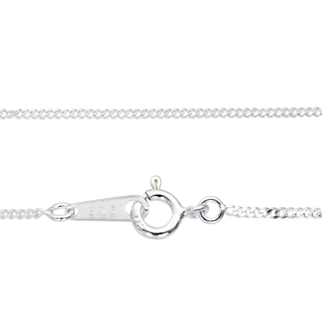 [Sears] Sterling Silver 925 Cuban Link Chain, 1.2mm width, 40cm length, cd35-40