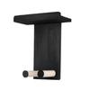 Guitar Wall Mount Hanger Shelf Pick Holder Wood Hook Electric Guitar Display Rack Personalized Guitar Decor