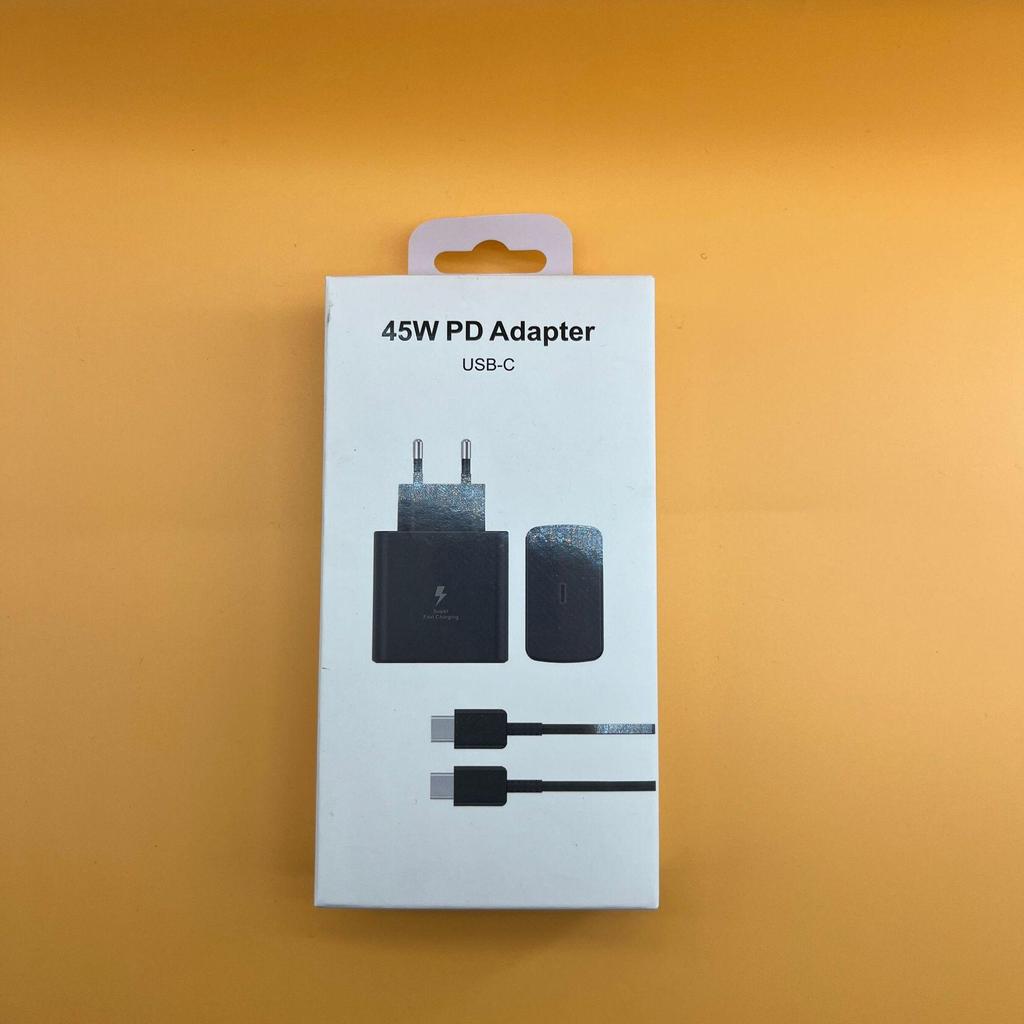 Samsung S23 45W PD Fast Charger for UK/US/EU (Note20 Compatible)