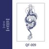 Men's Semi-Permanent Herbal Waterproof Tattoo Stickers - Long-Lasting, Non-Reflective Full Arm Cover
