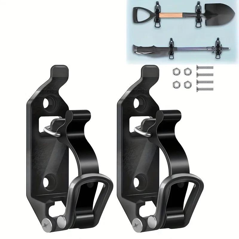2PCS Kit for Roof Rack Shovels Wall Mountable Quick Release Mounting