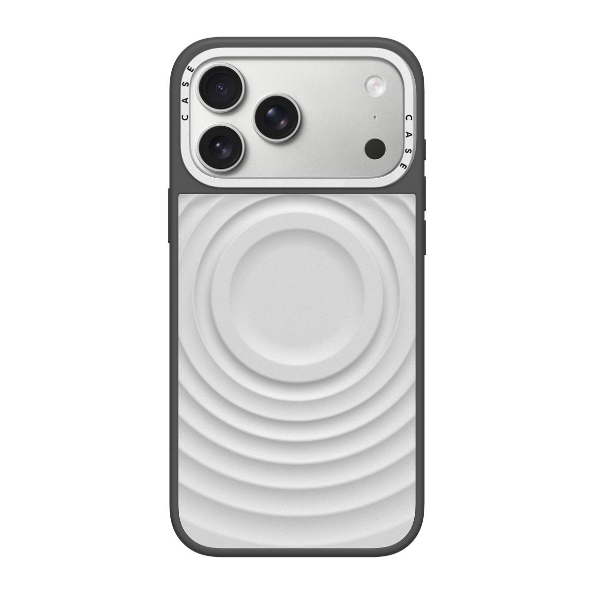 

GD Metal Wave Pattern MagSafe Case for iPhone 17 Pro/Pro Max 14 Pro