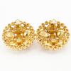 Chanel Earring Vintage Plated Gold/Fake Pearl 54.3g Women Used