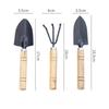 Mini Garden Tools Plant Gardening Shovel Spade Rake 3PC Set Mini Garden Hand Tool Kit Flower Planting Tools