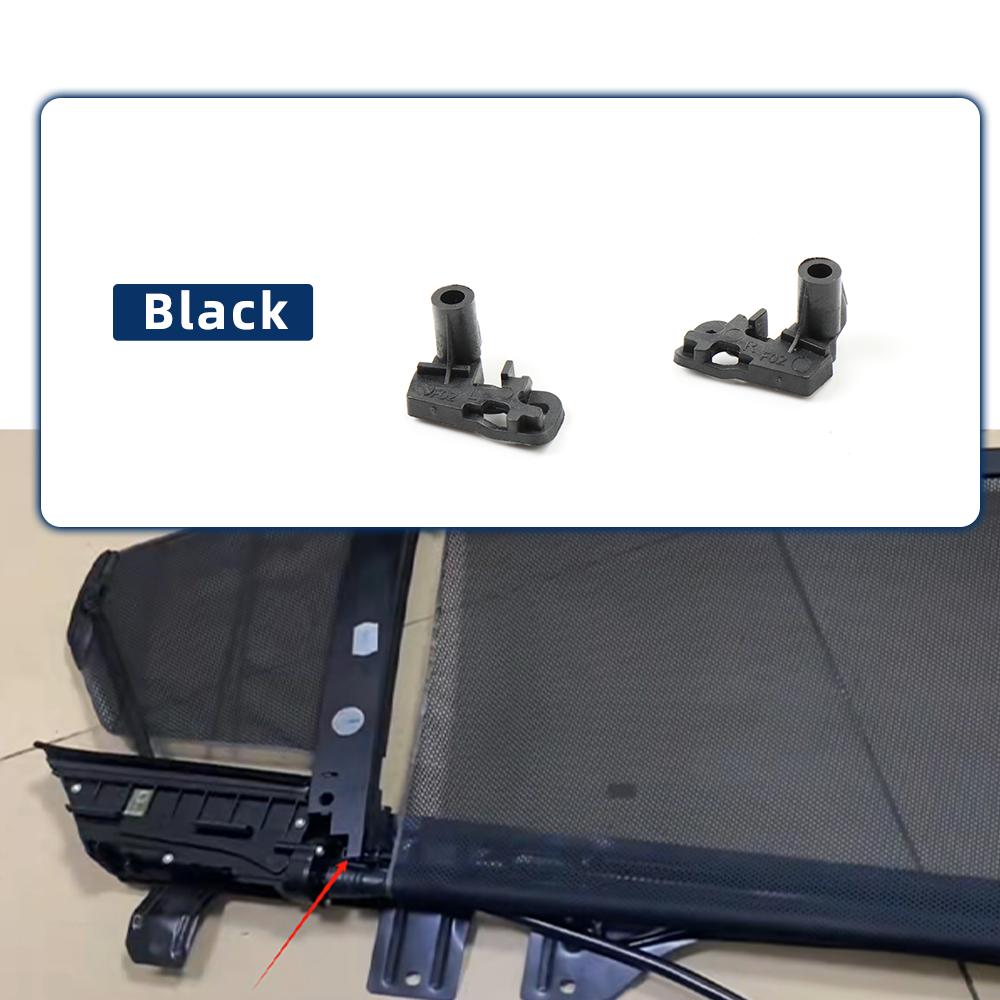For BMW 5 Series F07 F18 09-17 Car Rear Window Electric Curtain Sun Shade Blind Clips 51359168845 For BMW F02 08-15 Bracket Set