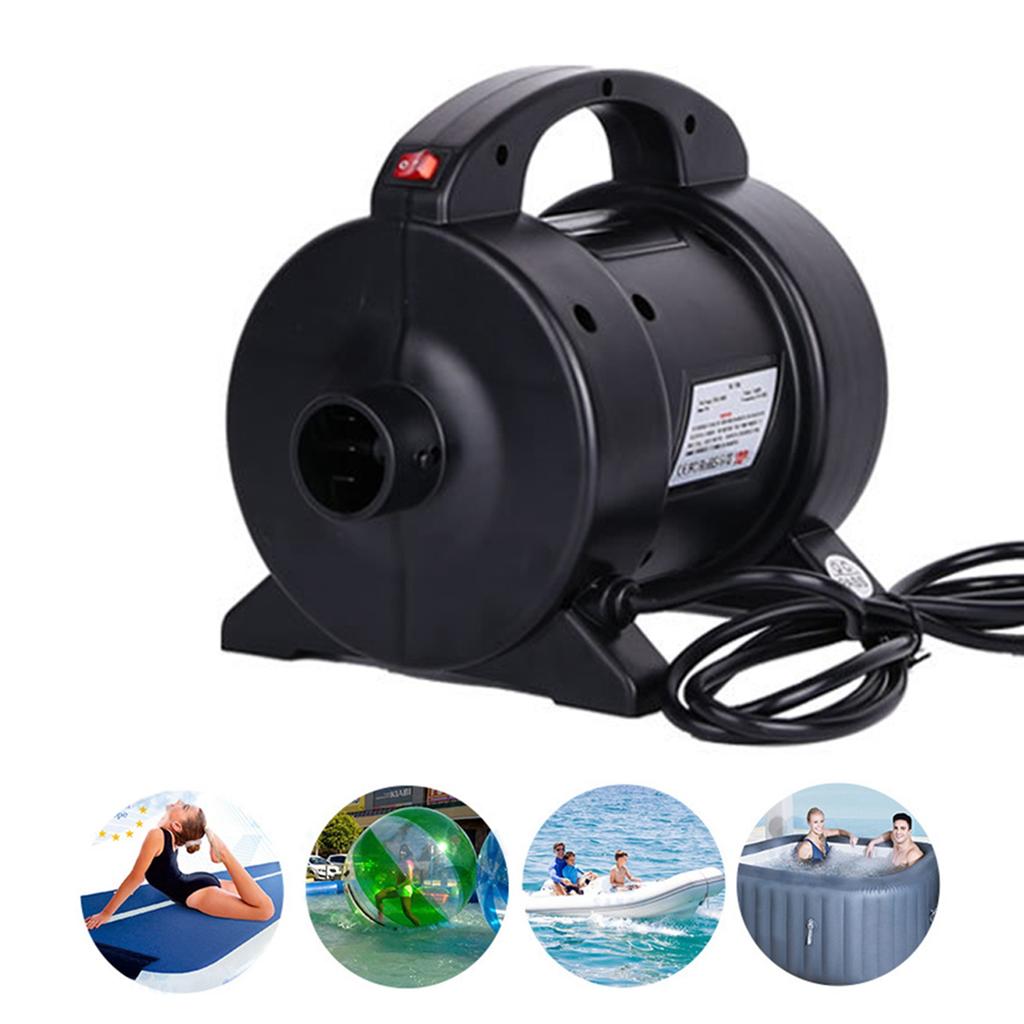 1600W Electric Pump Portable Electric Mattress Pump for Pool Raft Bed Boat