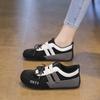 Versatile sports and leisure Mary Jane single shoes 2025 autumn flat-bottomed breathable new soft-soled Velcro German training shoes women