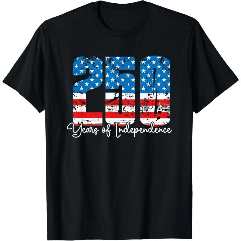 250 Years of Independence America 250th Years Anniversary T-Shirt XXXL